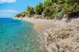 Apartmány Dorela - pláž 30 m od domu, okolí zátoky Vela Planica, ostrov Brač, Chorvatsko