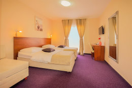 příklad pokoje classic - hotel Stella Maris, Vodice, Šibenická riviéra, Chorvatsko