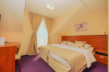 příklad pokoje moderate - hotel Stella Maris, Vodice, Šibenická riviéra, Chorvatsko