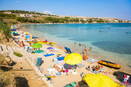 Apartmány Božur - písečná pláž, Vlašići, ostrov Pag, Chorvatsko