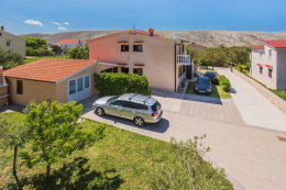 A1 - apartmány Božur, Vlašići, ostrov Pag, Chorvatsko