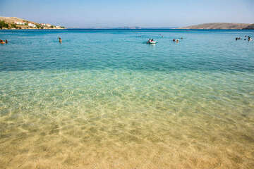 Apartmány Patricija - písečná pláž, Vlašići, ostrov Pag, Chorvatsko