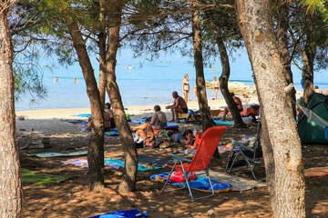 Apartmány Denis - pláž Dubrovnik, Povljana, ostrov Pag, Chorvatsko