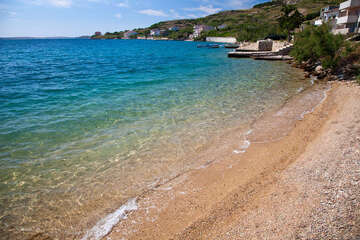 Apartmány Ljubo - pláž u domu, Metajna, ostrov Pag, Chorvatsko