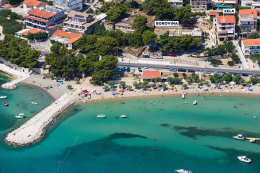 Apartmány Borovina, letecký pohled, Omiš-Duće, Chorvatsko