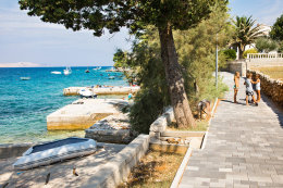 Apartmány Blaženka - promenáda u moře, Stará Novalja, ostrov Pag, Chorvatsko