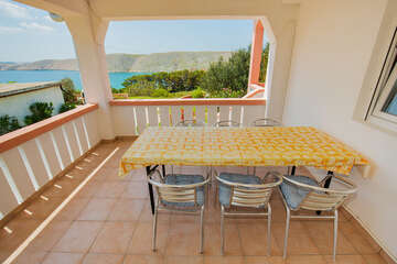 B1 - apartmány Silva, Vlašići, ostrov Pag, Chorvatsko