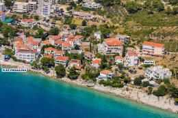 Apartmány Ratac - letecký pohled, Bratuš, Makarská riviéra, Chorvatsko