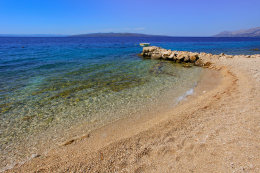 Pláž - apartmány Bratuš 11, Bratuš, Chorvatsko