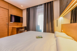 Apartmán Laura - ložnice, Moščenička Draga, Istrie, Chorvatsko