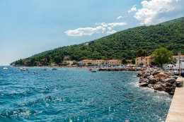 Moščenička Draga, Istrie, Chorvatsko