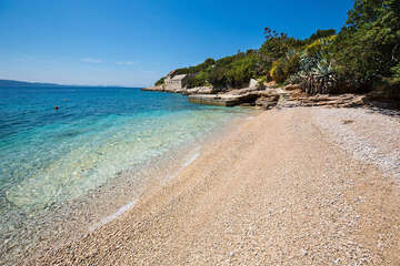 Apartmán Nikša, pláž, Vela Farska, ostrov Brač, Chorvatsko