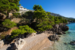 Apartmány Bagarić - pláž pod domem, Medići, Chorvatsko