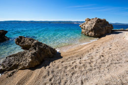 Apartmány Bagarić - pláž pod domem, Medići, Chorvatsko