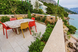 Apartmány Bagarić - venkovní posezení, Medići, Chorvatsko