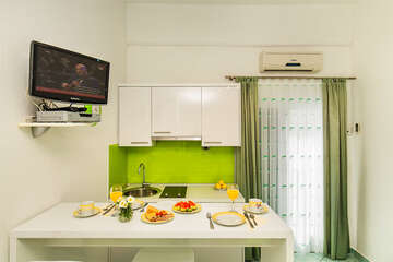 Studio Zelený sever - apartmány Bagarić, Medići, Chorvatsko