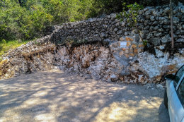 Apartmány Mirta parkoviště nad domem, severní zátoky, ostrov Hvar, Chorvatsko