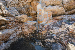 Apartmány Mirta - sprcha u moře, severní zátoky, ostrov Hvar, Chorvatsko