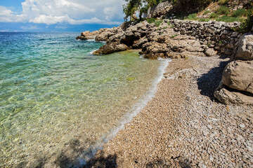 Apartmány Mirta - oblázková pláž 160 m od domu, severní zátoky, ostrov Hvar, Chorvatsko