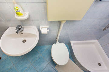 Apartmány Mirta: dom pre 6–7 osôb, prízemie