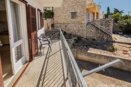 apartmány Paško: apartmán A4 pro 6-7 osob, 1. poschodí