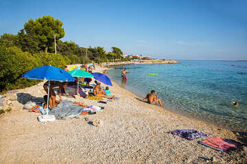 Apartmány Ivica - oblázková pláž 130 m od domu, Mandre, ostrov Pag, Chorvatsko