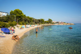 Apartmány Ivica - oblázková pláž 130 m od domu, Mandre, ostrov Pag, Chorvatsko