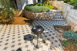 Apartmány Datković - gril pro hosty, Mandre, ostrov Pag, Chorvatsko