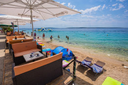 Apartmány Hibiskus - pláž 140 m od domu, Mandre, ostrov Pag, Chorvatsko