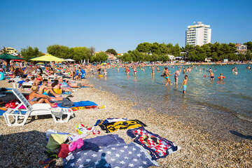 Apartmány Nevenica - pláž Plava plaža 170 m od domu, Vodice - Blata, Chorvatsko