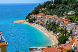 Apartmány Mandarina - oblázková pláž 80 m od domu, Podgora - Čaklje, Makarská riviéra, Chorvatsko