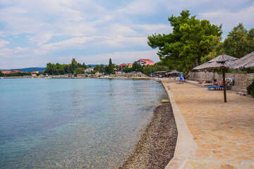 Apartmány Slobodan - pláž Dječji raj 520 m od domu, Sukošan, Zadarská riviéra, Chorvatsko