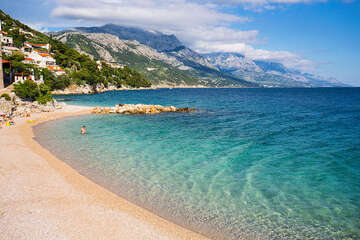 Apartmány Marćelina - pláže, Pisak, Omišská riviéra, Chorvatsko