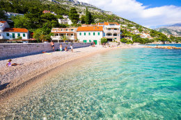 Apartmány Marćelina - pláže, Pisak, Omišská riviéra, Chorvatsko