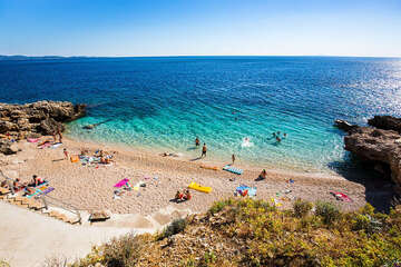 Apartmány Jutrenka - oblázková pláž, Dingač-Borak, Pelješac, Chorvatsko