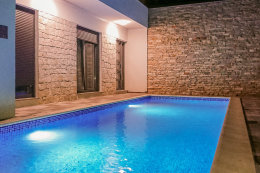 Apartmány Sunset - bazén pro hosty, Starigrad, Zadarská riviéra, Chorvatsko