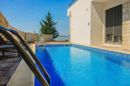 Apartmány Sunset - bazén pro hosty, Starigrad, Zadarská riviéra, Chorvatsko