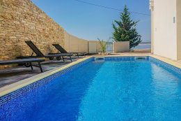 Apartmány Sunset - bazén pro hosty, Starigrad, Zadarská riviéra, Chorvatsko