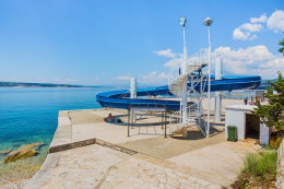 Selce - tobogán, Crikvenická riviéra, Chorvatsko