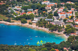 Apartmány Banjole 11, letecký pohled, Banjole, Pula, Chorvatsko