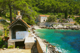 Apartmány Vlaho I - gril u domu, jižní zátoky, ostrov Hvar, Chorvatsko