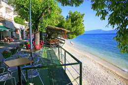 Apartmány Nikola, pláže, Gradac, Chorvatsko