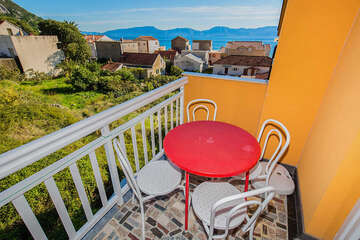 P1 - apartmány Nikola, Gradac, Chorvatsko