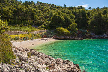 Apartmány Oaza I - třetí pláž, jižní zátoka ostrova Hvar, Chorvatsko