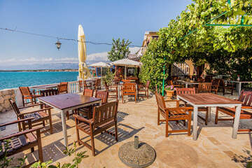 Apartmány Beko - restaurace 130 m od domu, Vrsi, Zadarská riviéra, Chorvatsko