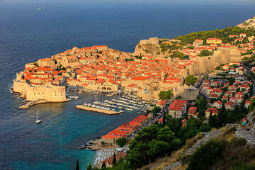 Dubrovník, Dubrovnická riviéra, Chorvatsko