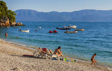 Promajna - pláže, Makarská riviéra, Chorvatsko
