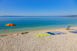 Promajna - pláže,  Makarská riviéra, Chorvatsko