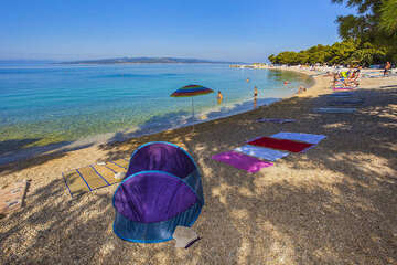 Promajna -  pláže,  Makarská riviéra, Chorvatsko