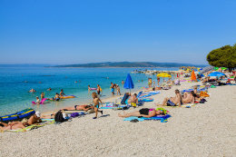 Promajna - pláže, Makarská riviéra, Chorvatsko